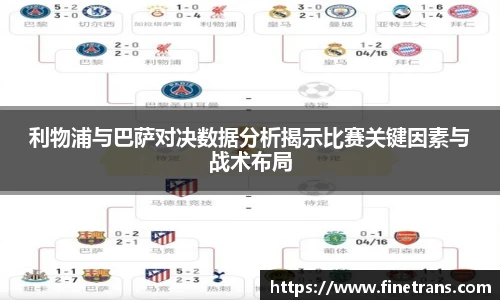 500比分网利物浦与巴萨对决数据分析揭示比赛关键因素与战术布局